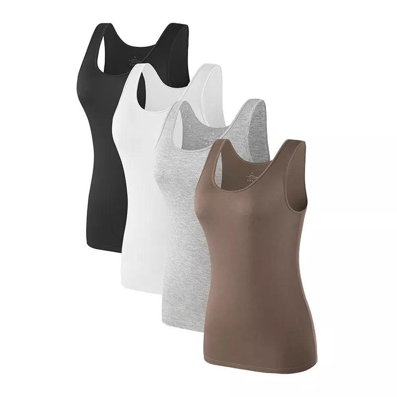 Scoop Neck Tank ເປັນຊັ້ນວາງທີ່ຫຼາກຫຼາຍ ແລະສະດວກສະບາຍທີ່ສຸດສຳລັບຕູ້ເສື້ອຜ້າຂອງເຈົ້າບໍ?